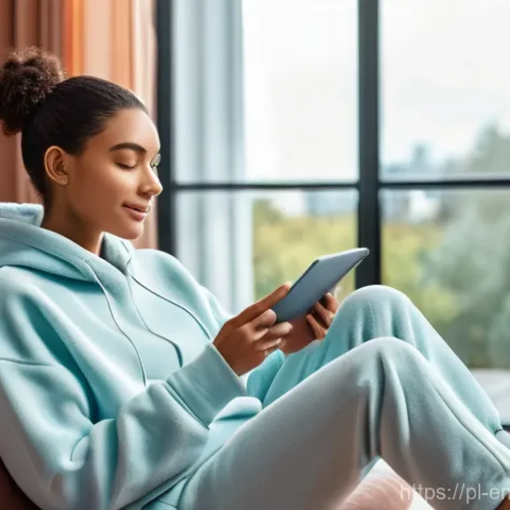 감정인식 AI 기술의 중요성 - **Prompt 1: Personalized Comfort with Emotion AI**
    A young adult (20s, any gender) is cozily sea...