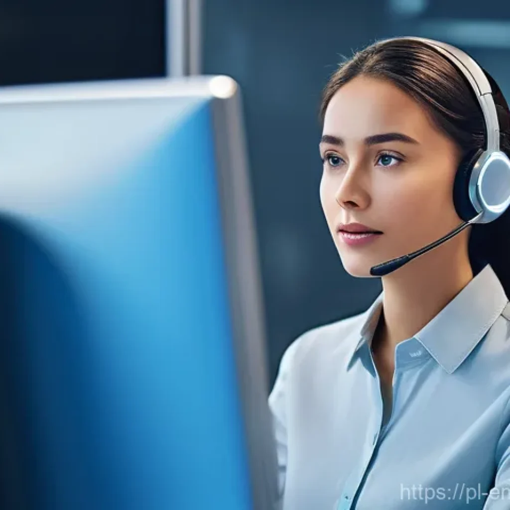 감정인식 AI 기술의 주요 발전 사항 - **Prompt 1: Empathetic AI Customer Service**
    "A visually appealing, brightly lit call center or ...