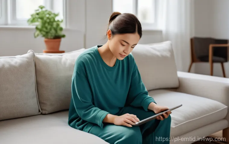 감정인식 AI 기술의 글로벌 시장 동향 - **Prompt:** A stylishly dressed woman, appearing to be in her late 20s to early 30s, is comfortably ... 감정인식 AI 기술의 글로벌 시장 동향 - **Prompt:** A stylishly dressed woman, appearing to be in her late 20s to early 30s, is comfortably ...