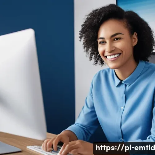 Home 27 감정인식 AI 기술의 실용적 접근 방식 - **Empathetic Customer Service Interaction:** A bright, clean, modern video call interface showing tw...